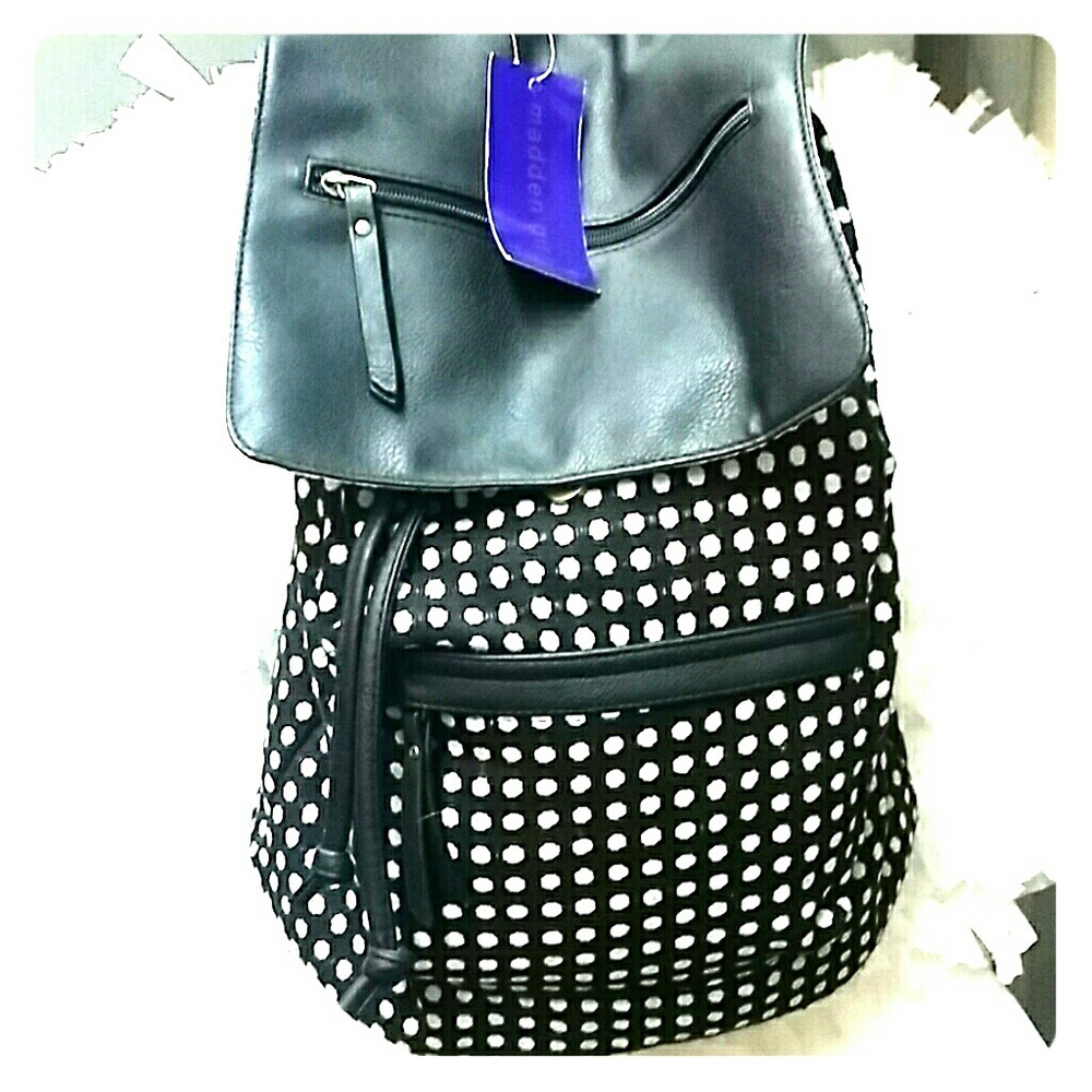 Madden Girl Backpack Polka Dots